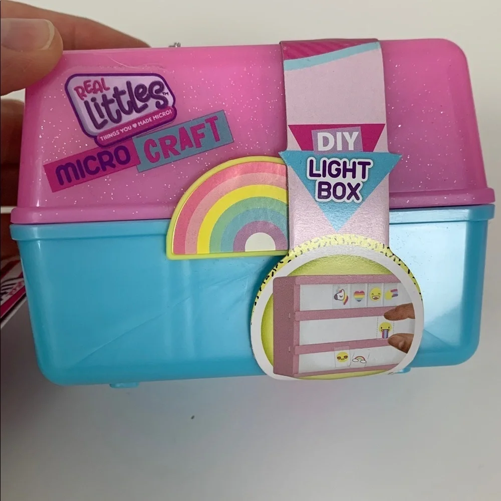 Real Littles DIY Micro Craft Kit Set - LIGHT BOX - 2023 New